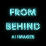 From Behind  - AI IMAGES  from patreon