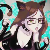 Latex Kitty Cass from patreon